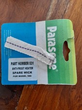 2 Parasene  Heater Spare Wick Pre-Waxed Long Lasting part 531 model 586