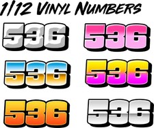 36x fin plate numbers - fin,