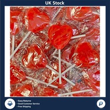 30 Heart Shaped Lollipops