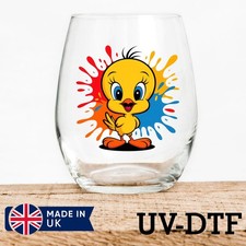 Tweety Bird 8pcs UV DTF