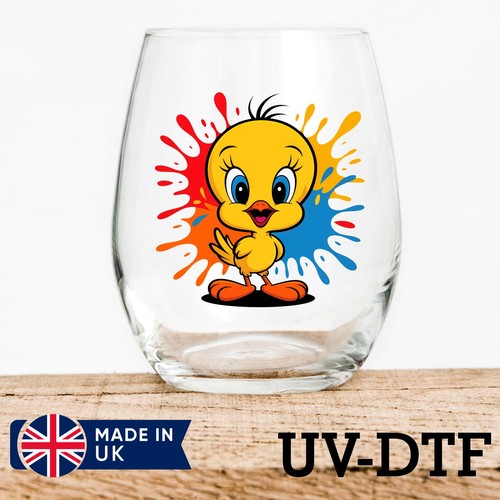 Tweety bird 8pcs dtf - 8pcs, uv