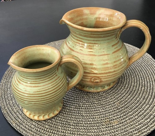 Burton stoneware jugs - 2,