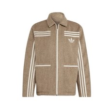 Adidas Adicolor 70’s ‘Tweed’ Track Top - Medium - Beige | Brand New With Tags ✅
