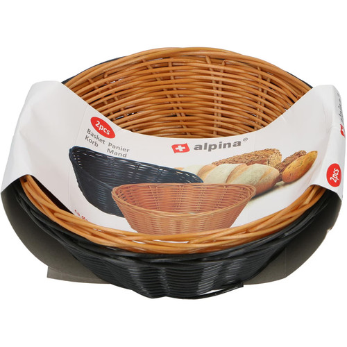 Alpina round bread basket - alpina,