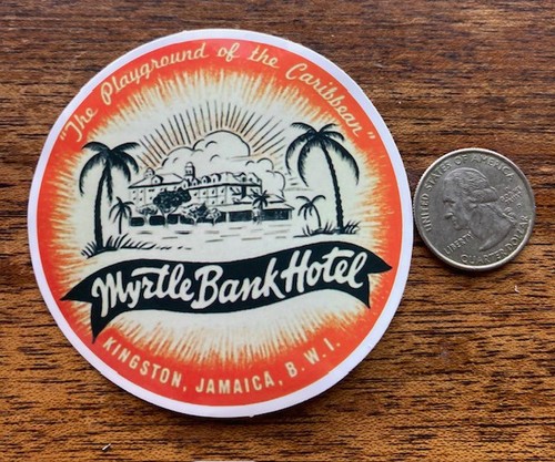 Kingston jamiaca sticker - kingston,