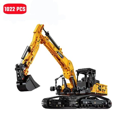 1022pcs excavator models - excavator,