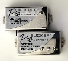 Epiphone Vintage Pro Pickups Neck & Bridge - Chrome - Braided