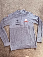 Vodafone McLaren Mercedes Formula One 1 F1 Knitted Pullover Sweater Mens Size Sm