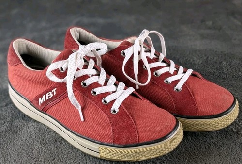 Mbt jambo shoe red canvas - mbt,