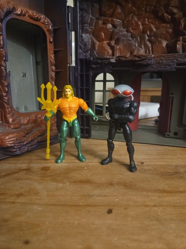Aquaman and black manta - and,