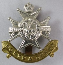 Military Cap Badge Sherwood
