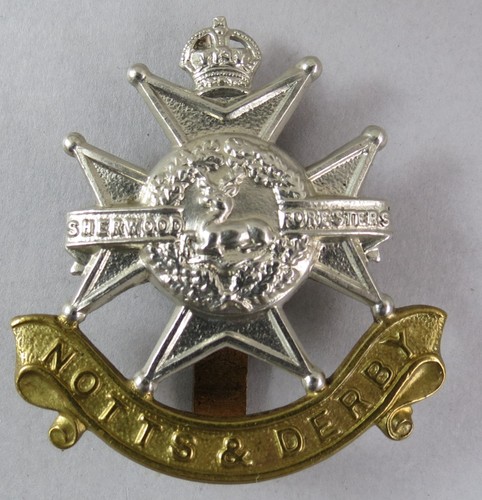 Military cap badge - military, sherwood