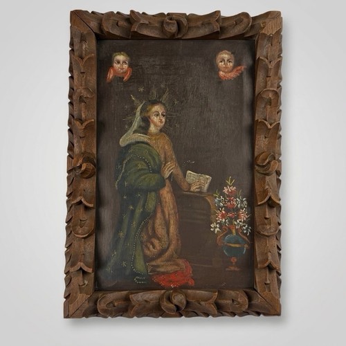 Spanish colonial style virgin - spanish,