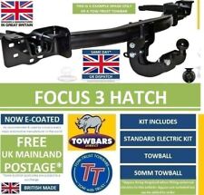 Flange Towbar for Ford Focus 3 Hatchback 2011 to 2018 Hatch Tow-Trust TFD4
