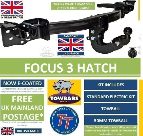 Flange towbar for - towbar,