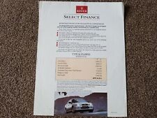 Rover Select Finance 1993 Typical Example Rover 600