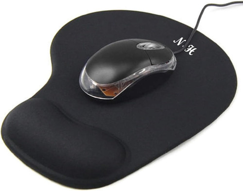 Mouse mat black - mouse,