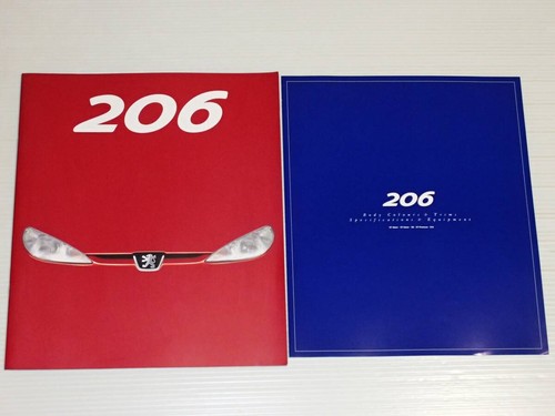 Catalog only peugeot 206 xt - [catalog,