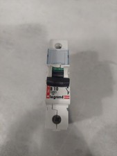 LEGRAND TENBY 10 AMP TYPE B 10 KA MCB CIRCUIT BREAKER TRIP 06158