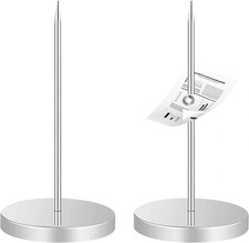 2 Pcs Receipt Spike, Metal
