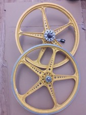Lester old school BMX metal mag wheels 20" coaster brake Bendix 76 modified 