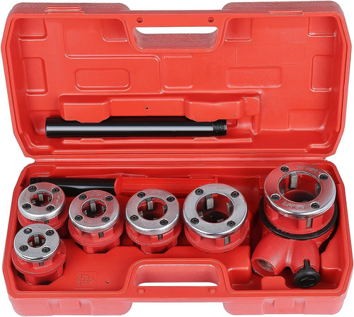 Ratchet pipe threader kit - ratchet,