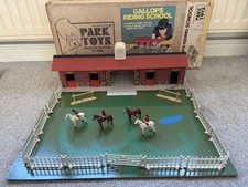 British Made Park Toys Gallops Riding School Vintage Toy 1970s