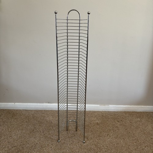 Vintage chrome wire rack - vintage,