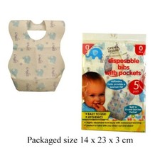 15 x Disposable Bibs with