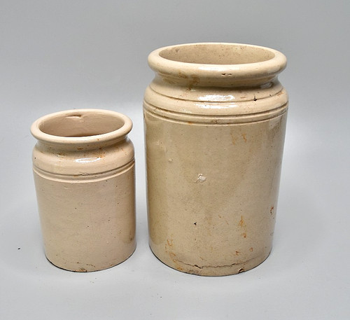 Vintage stoneware storage - vintage,