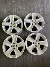4 X Set RENAULT CLIO MK4 13-19 16" INCH 4 STUD 5 SPOKE ALLOY WHEEL 6.5J 4x100