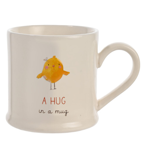 Love life embossed mug hug - love,
