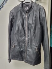 Womens Wallis Faux Black