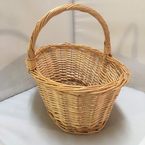 Wicker basket medium natural - wicker,