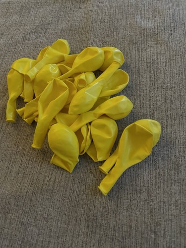 Qualatex yellow balloons - qualatex,