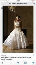 Naomi Neoh Dita Wedding Dress Size 8 And Lace Bolero