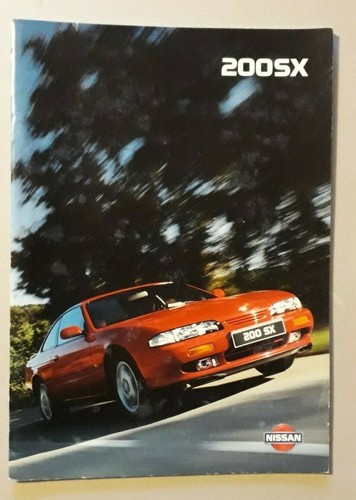 Nissan 200 brochure 1994 - 200, sx