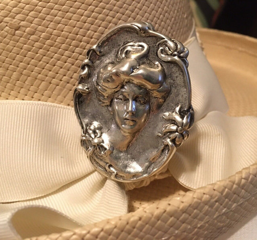 Hatpin classy victorian lady - classy,