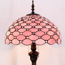 Tiffany Floor Lamp Pink