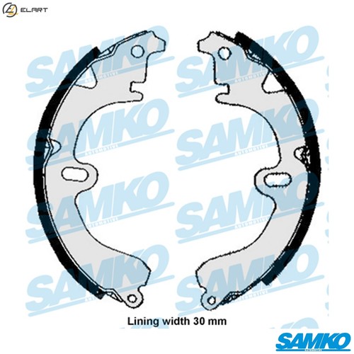 Brake shoe set 85860 - brake,