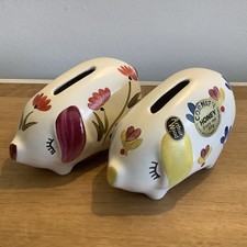 Pair of Hand Painted with