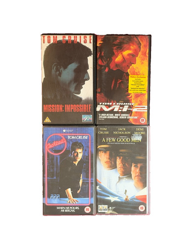 Tom cruise vhs - tom,