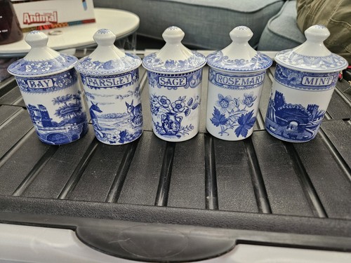 Spice jars from - from, spode
