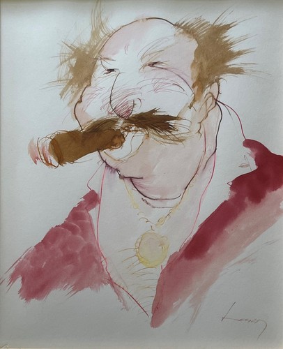 Medallion man with - man, cigar