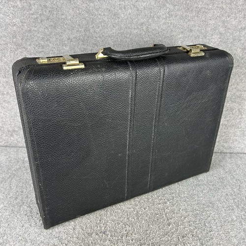 Vintage hard shell briefcase - shell,