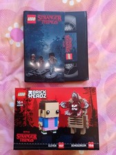 LEGO Brickheadz Stranger Things Demogorgon Eleven Set 40549 And Note Book