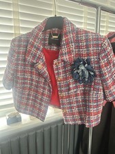 Blumarine Bolero Jacket Italian Size 40 U.K. Size 8
