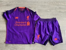 New Balance Liverpool 2018/19 Away Kit - Purple - Size MB