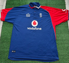 England Cricket 2006 One Day Jersey Admiral Kit | Mens Adult XL Blue T-Shirt ODI