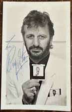 SIGNED PROMO PHOTO RINGO STARR